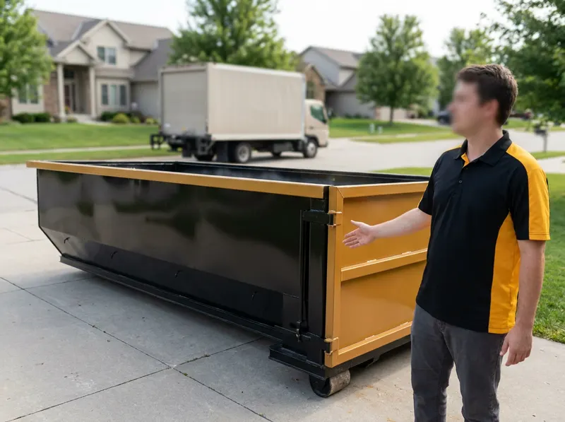 15-Yard Dumpster Rental in Des Moines, IA